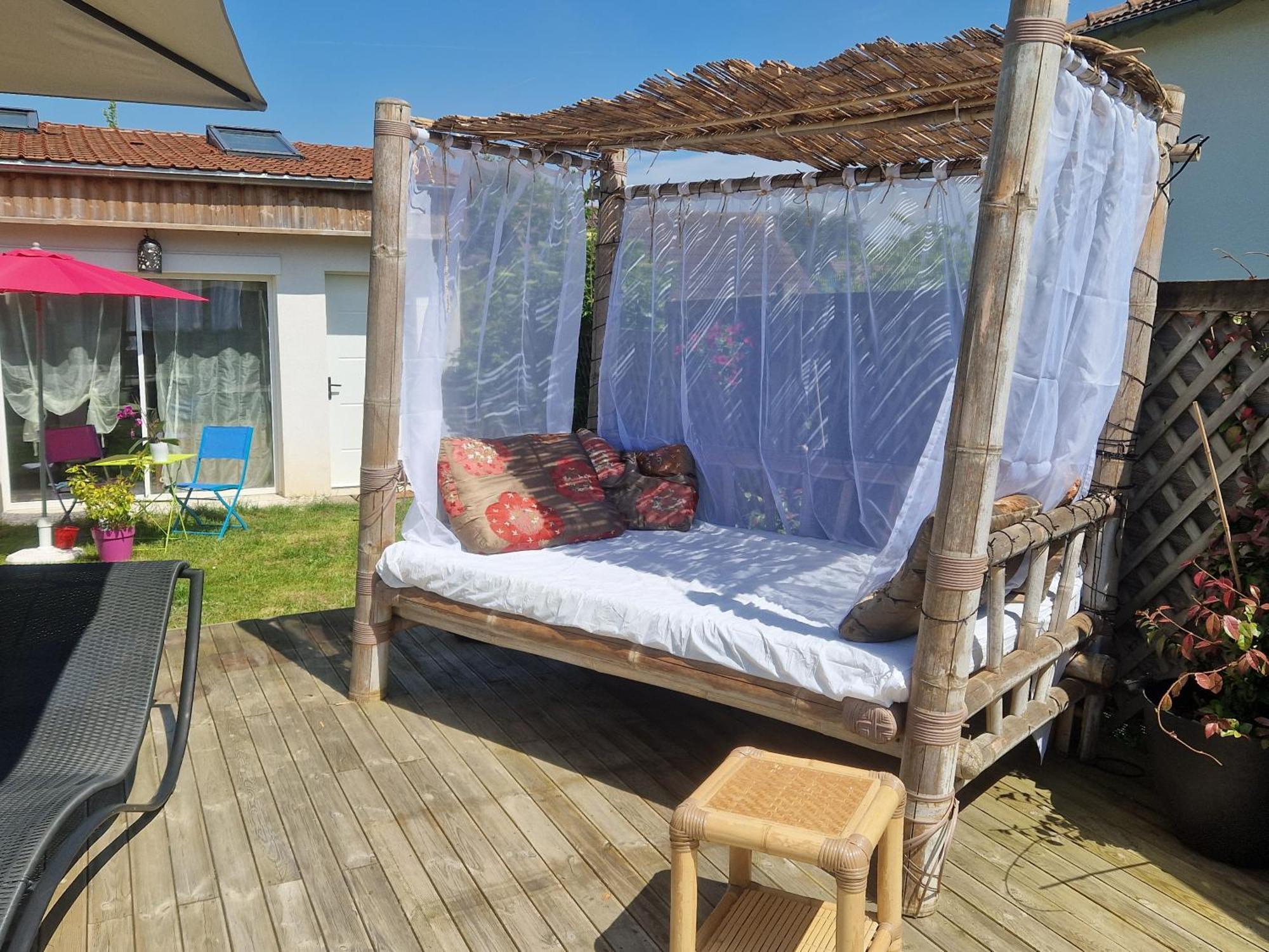 Privatunterkunft La Serenite Balinaise, Et Sdb Privee, Jardin , Piscine Et Jacuzzi En Saison, Pres De Chantilly, Parc Asterix Et Cdg Et Paris En 20' *